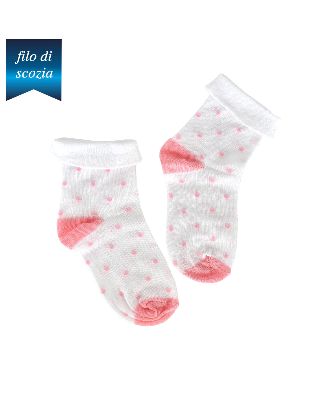 Calze Corte Per Neonato Filo Di Scozia (6 Paia) -0G62 Fragolina