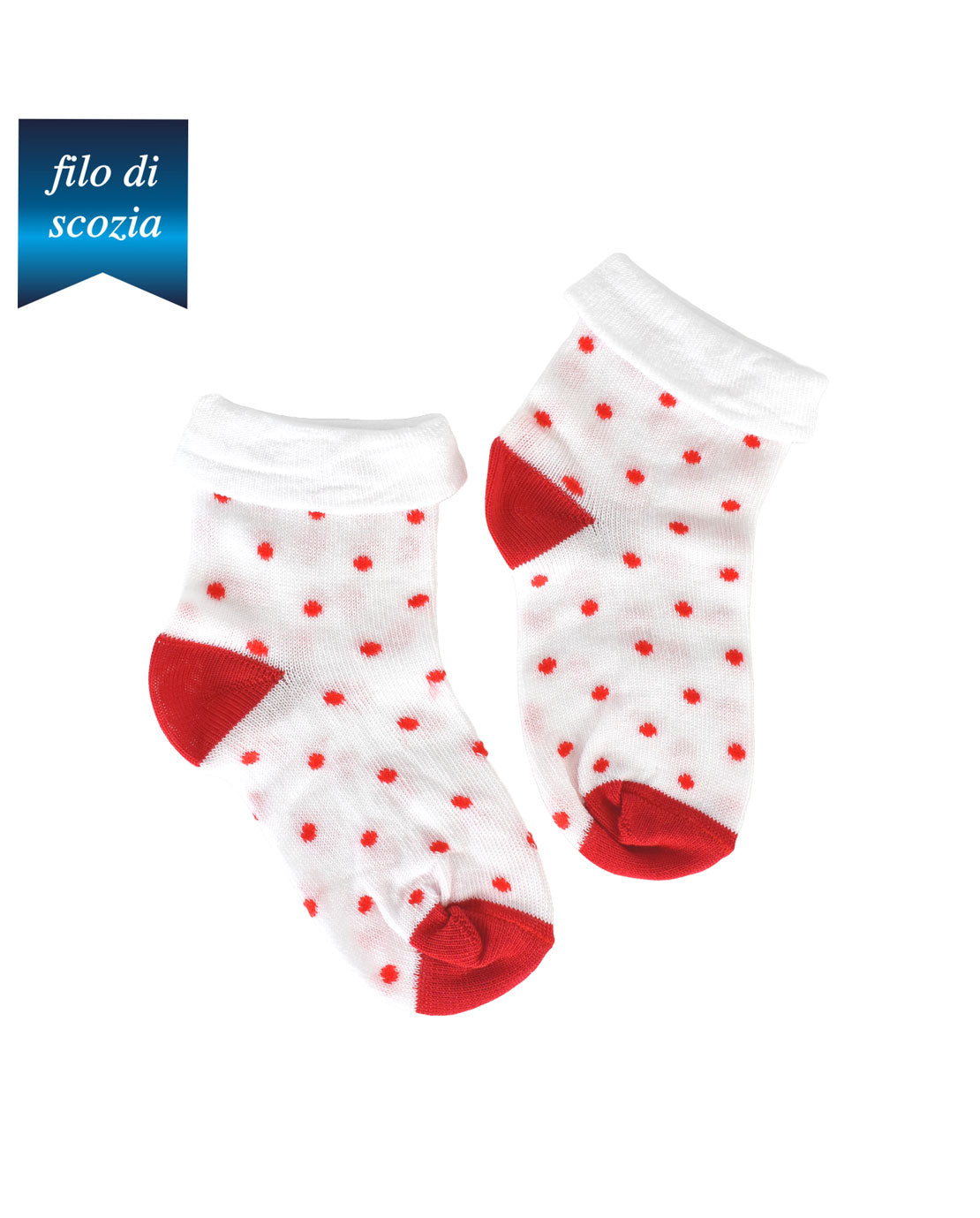 Calze Corte Per Neonato Filo Di Scozia (6 Paia) -0G62 Fragolina