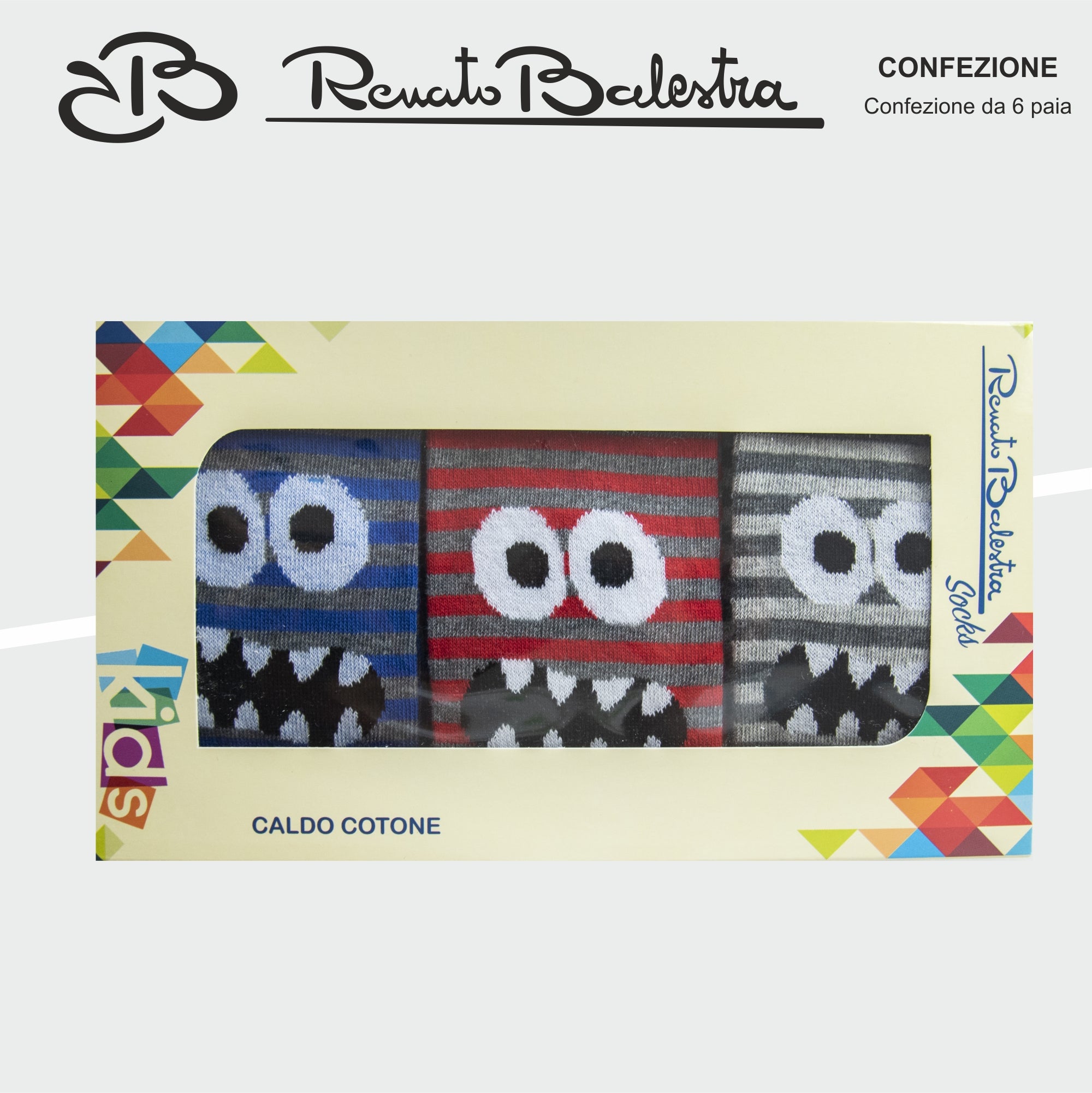 Calze Invernali Bambino Renato Balestra (6 Paia)- 2G35/2G34 BUG