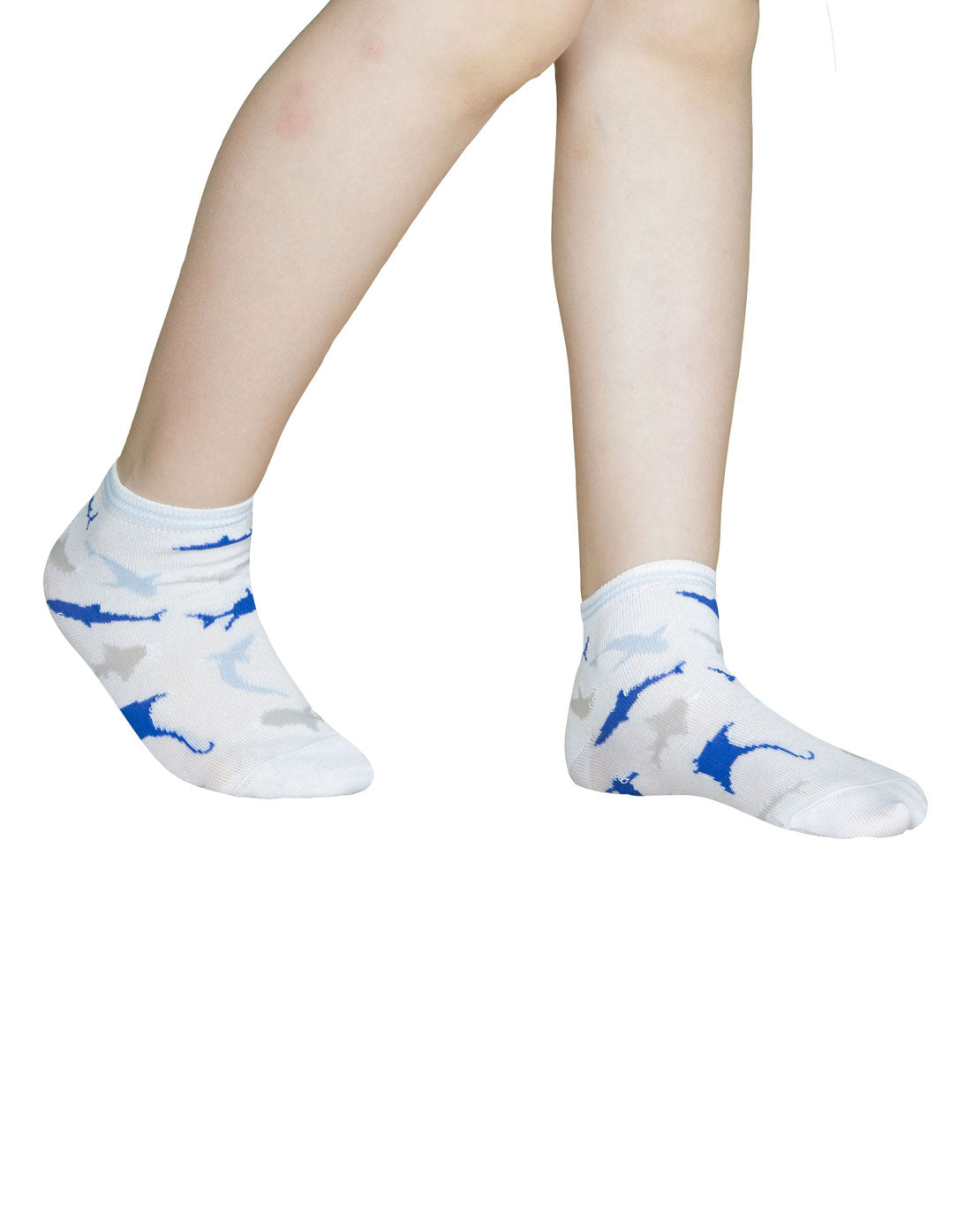 Calze Corte Bambino Filo Scozia (6 Paia)- 2H14 Shark