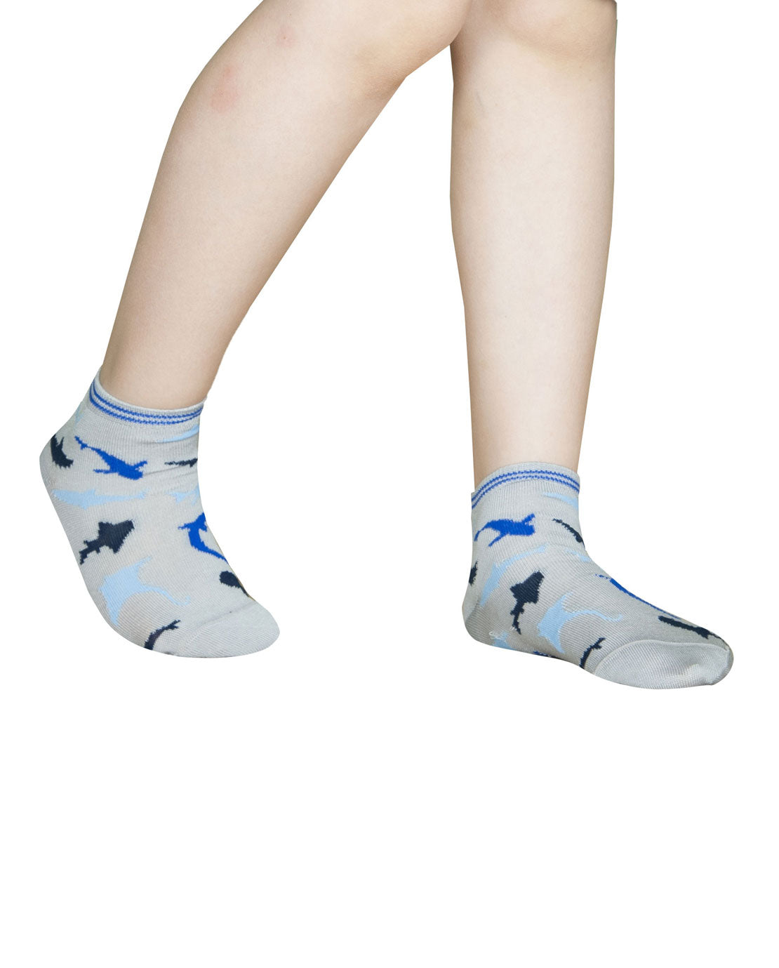 Calze Corte Bambino Filo Scozia (6 Paia)- 2H14 Shark