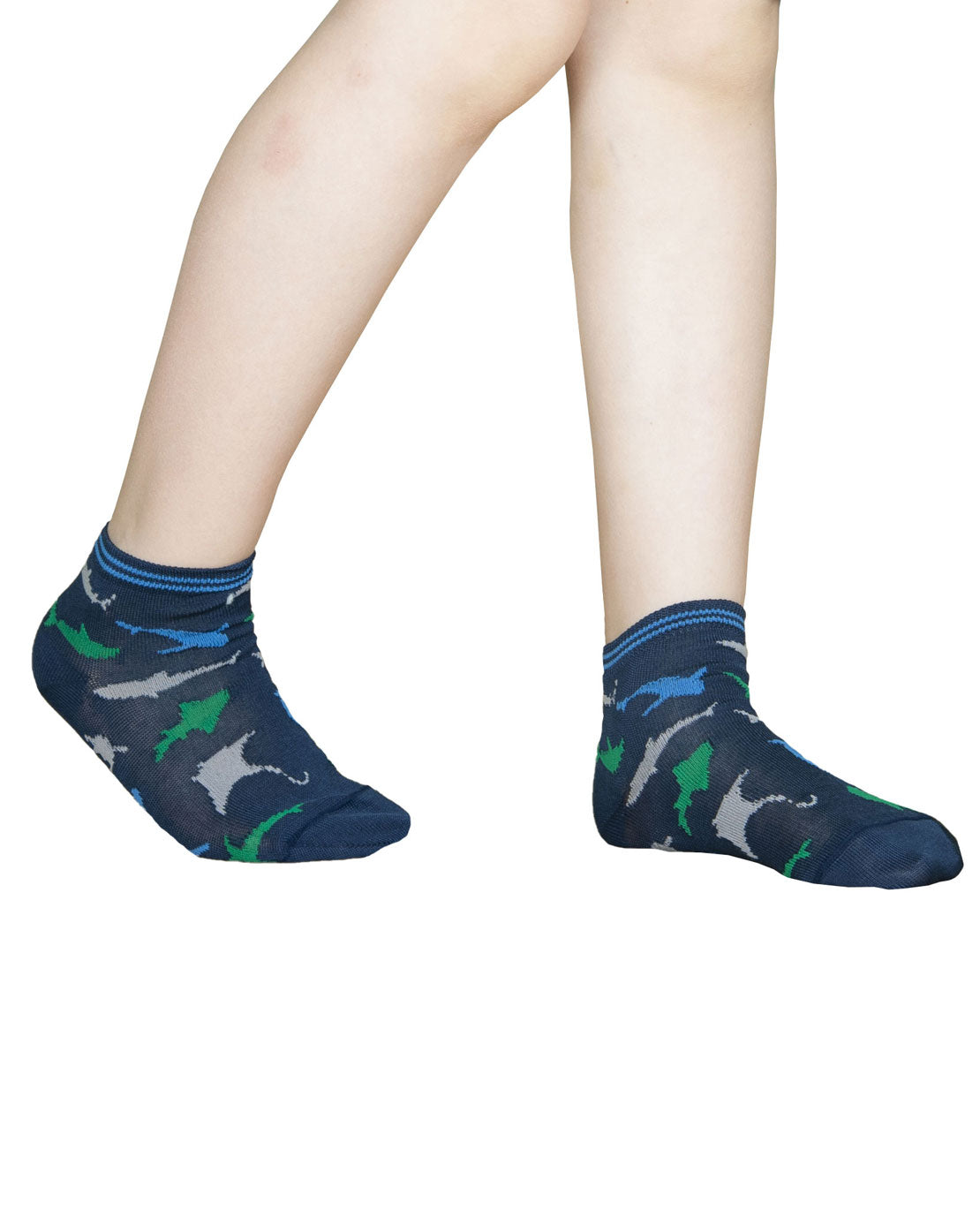 Calze Corte Bambino Filo Scozia (6 Paia)- 2H14 Shark