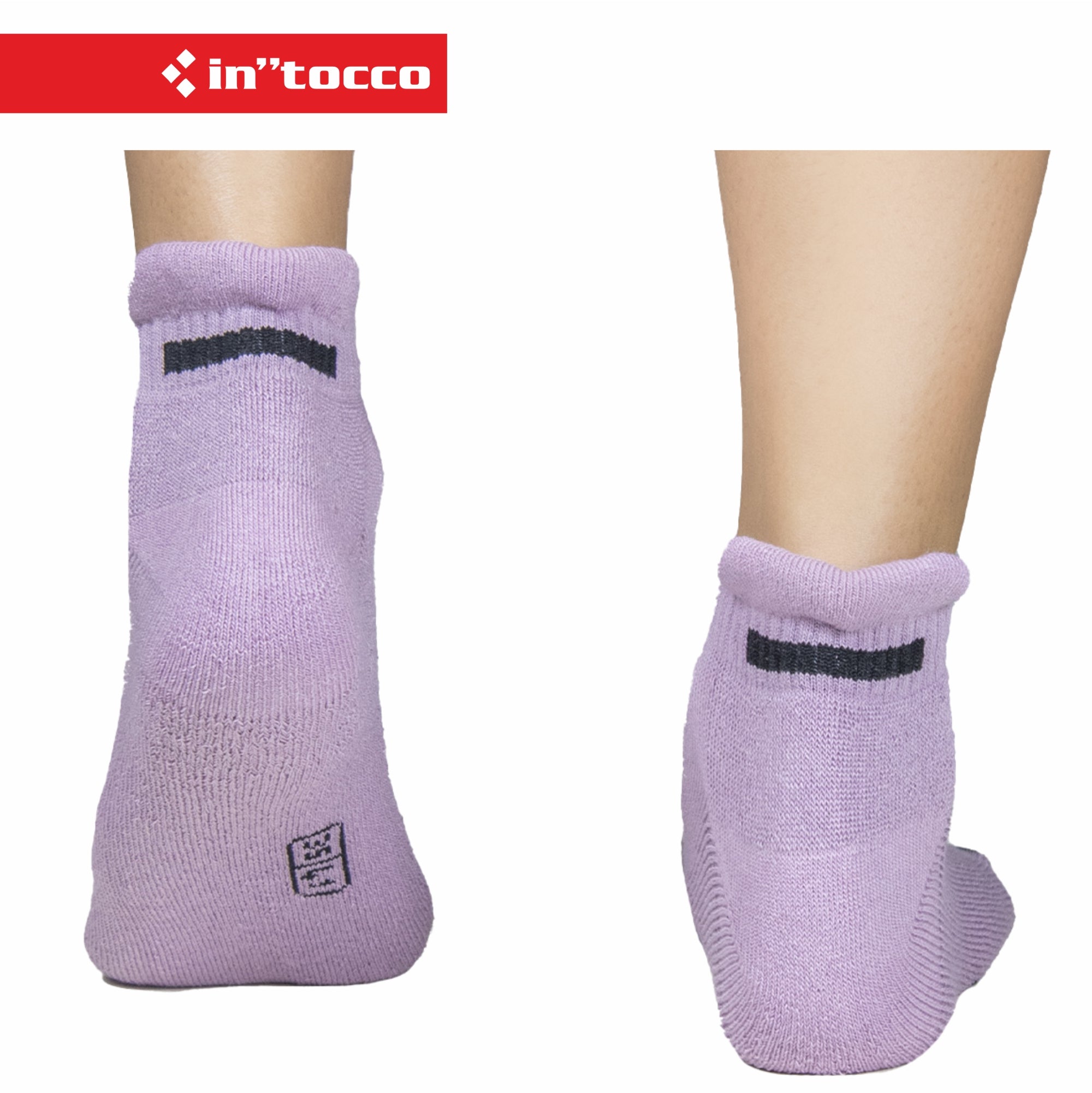 Calze Sportive Soletta in Spugna (6 Paia) Estive Assortite - 3242 Sissy-1