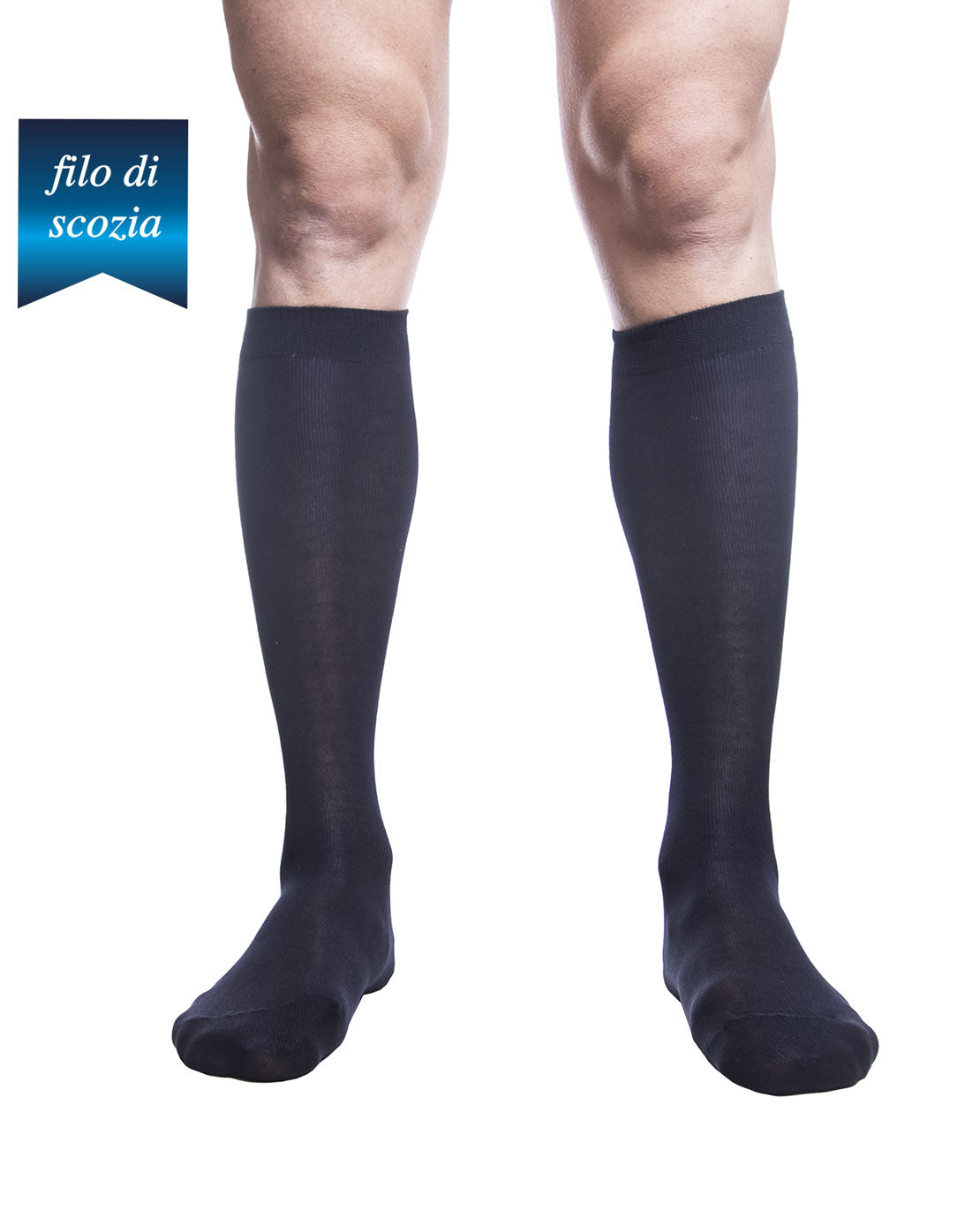 Calze Lunghe Uomo Cotone Mercerizzato (6 paia) - 4191 Grafic