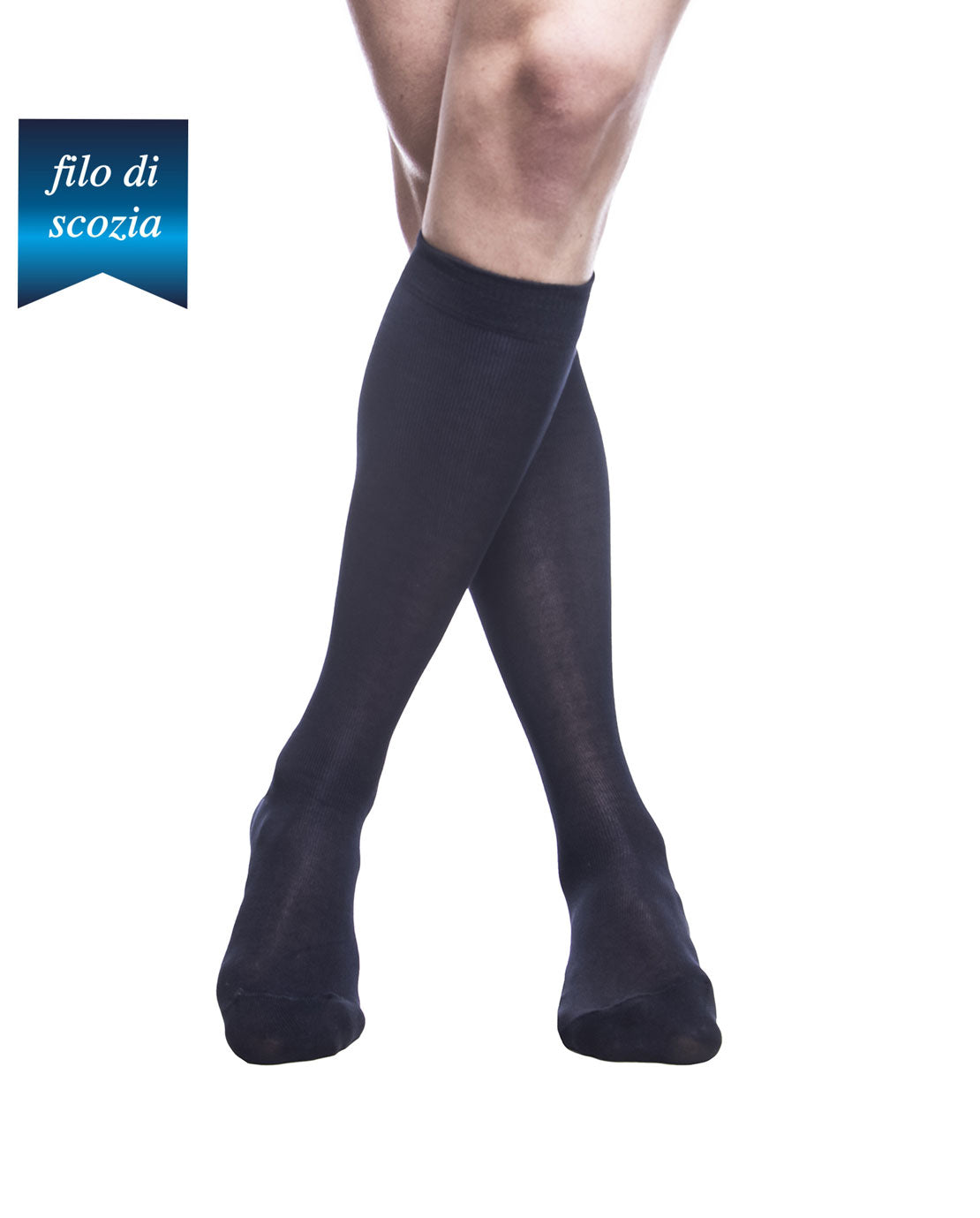 Calze Lunghe Uomo Cotone Mercerizzato (6 paia) - 4191 Grafic