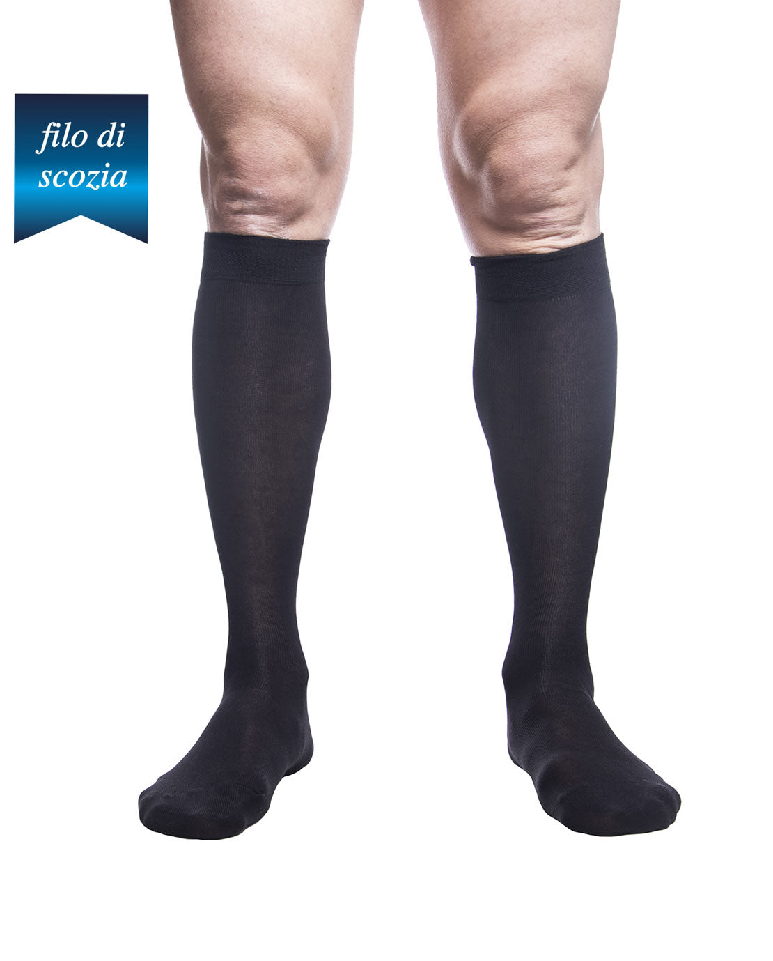 Calze Lunghe Uomo Cotone Mercerizzato (6 paia) - 4191 Grafic