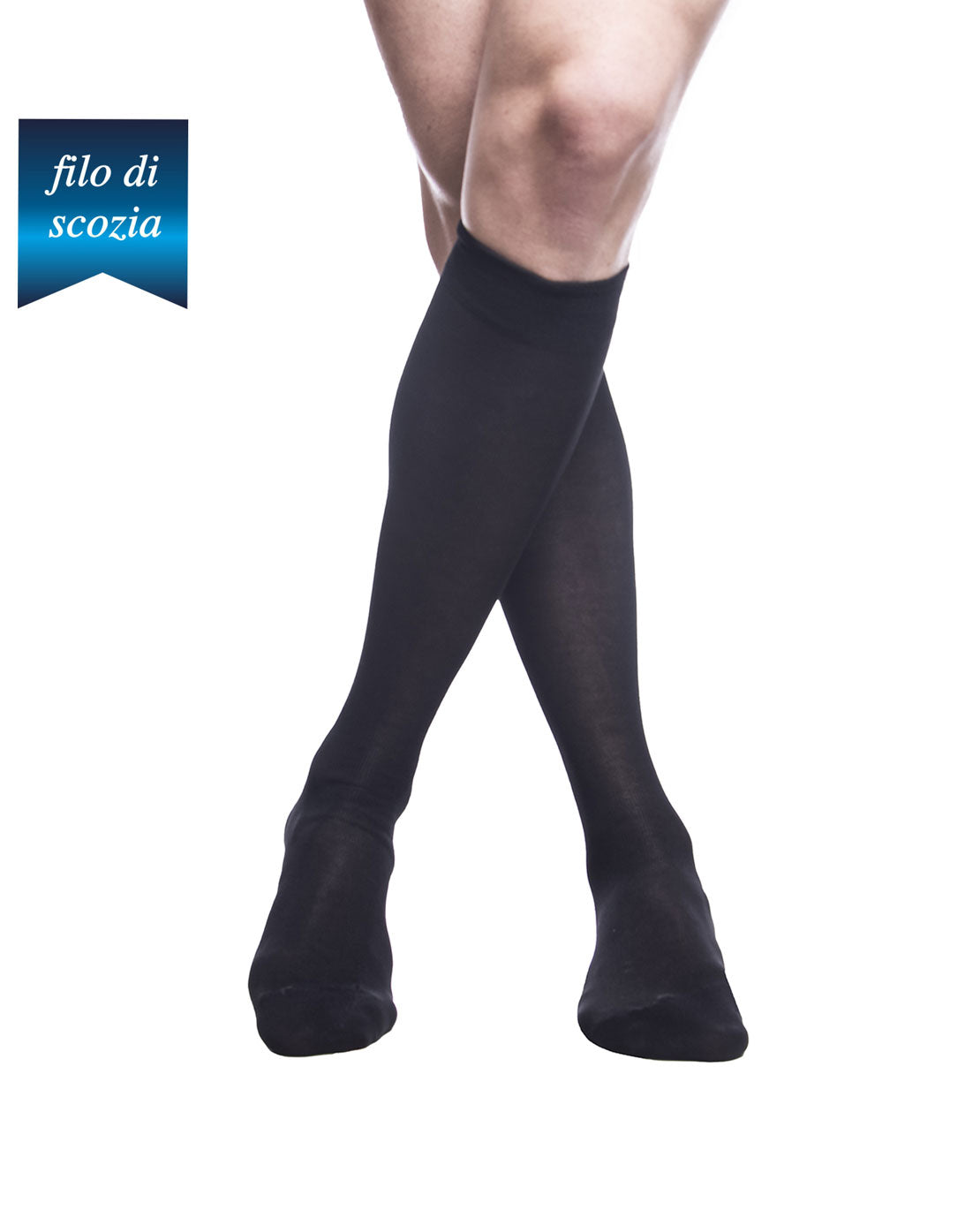 Calze Lunghe Uomo Cotone Mercerizzato (6 paia) - 4191 Grafic