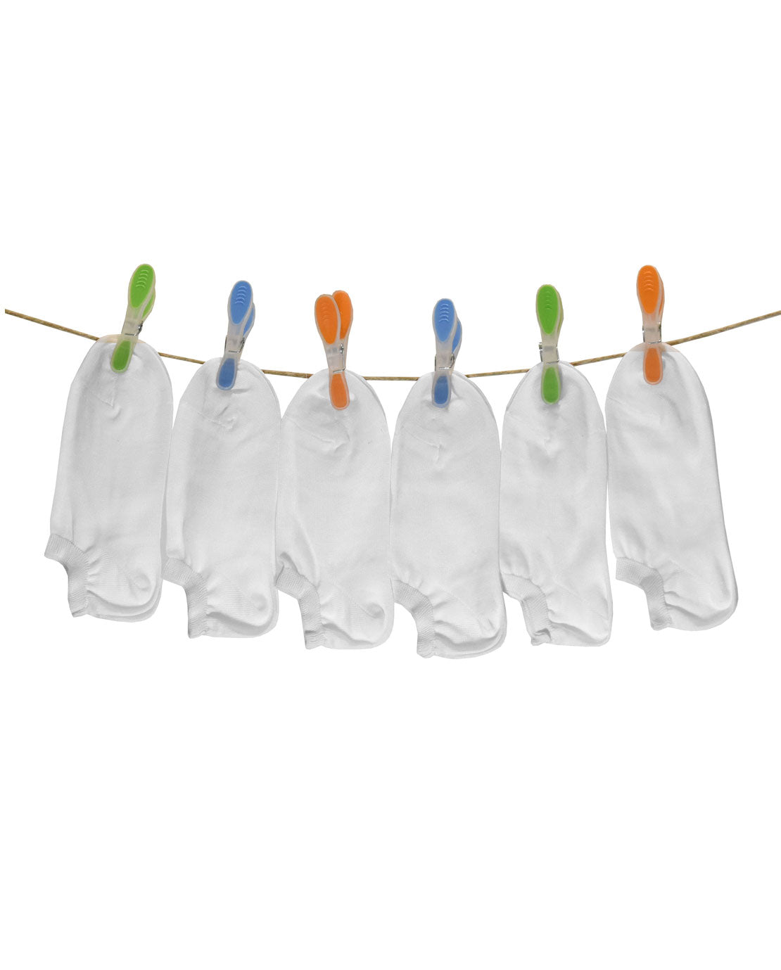 Fantasmini Bambina Cotone Filo Scozia (6 Paia)- 7452 Under