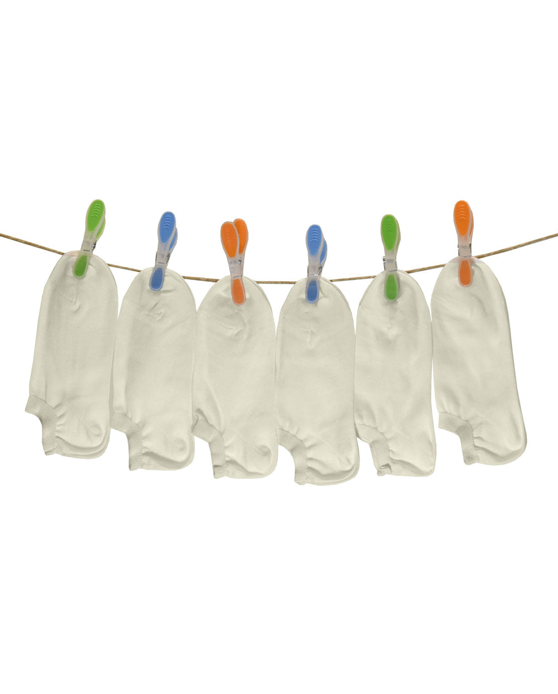 Fantasmini Bambina Cotone Filo Scozia (6 Paia)- 7452 Under