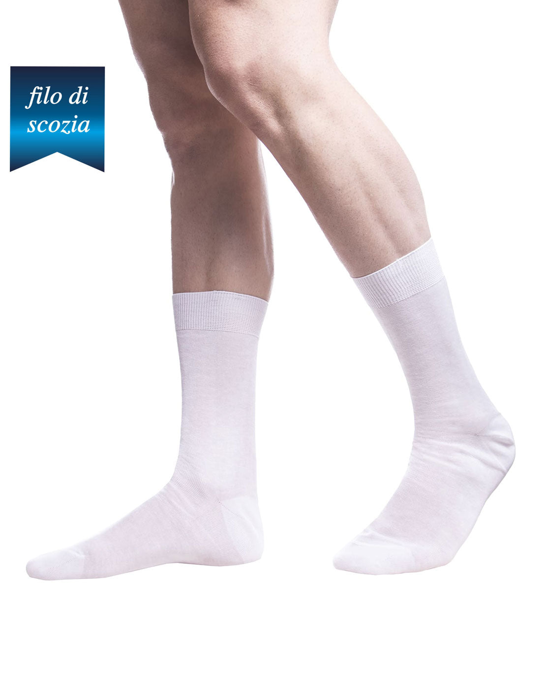 Calze Corte Uomo Cotone Filo di Scozia (6 Paia) - 8520 Poker