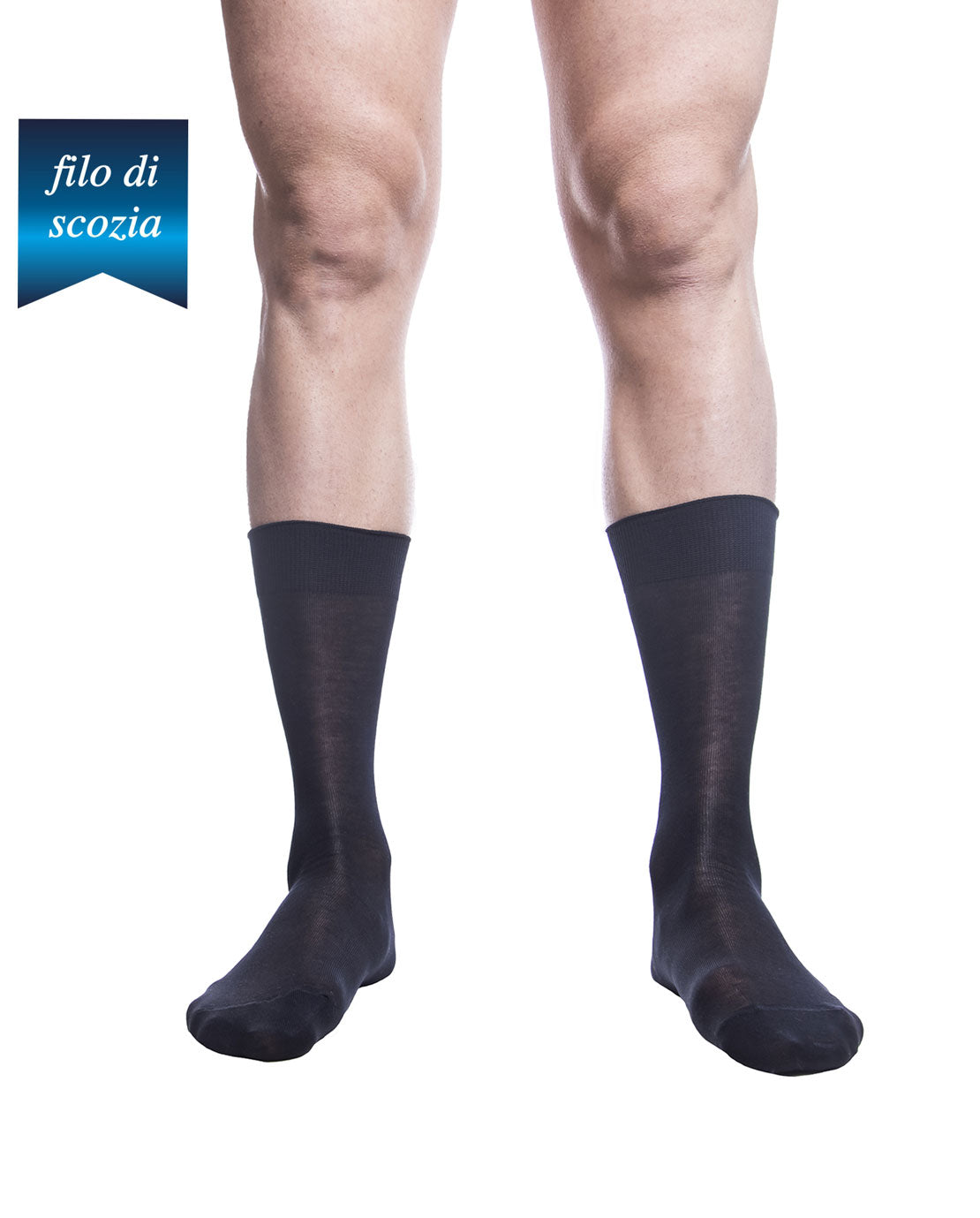 Calze Corte Uomo Cotone Filo di Scozia (6 Paia) - 8520 Poker