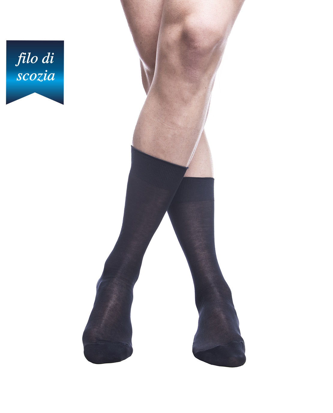 Calze Corte Uomo Cotone Filo di Scozia (6 Paia) - 8520 Poker