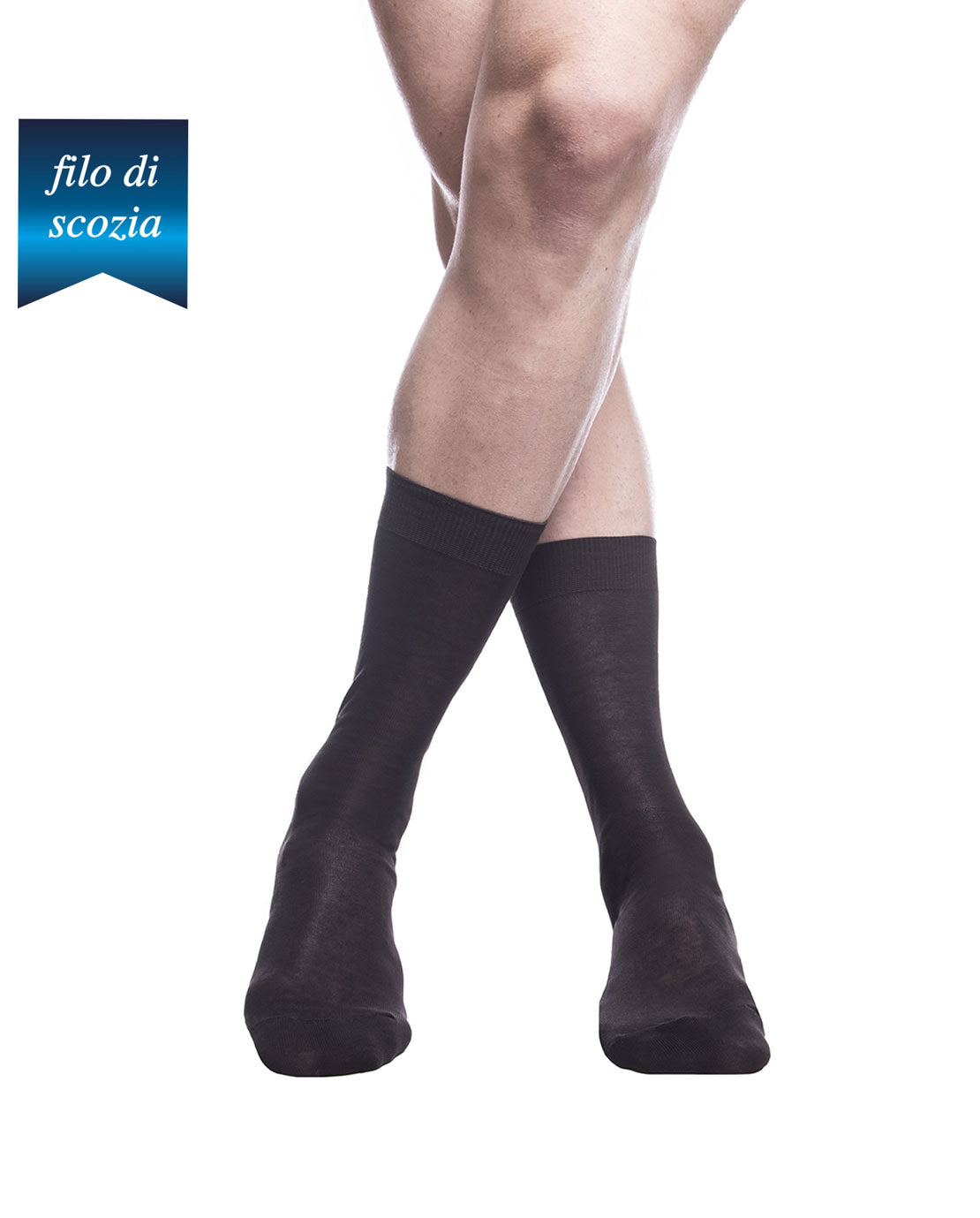 Calze Corte Uomo Cotone Filo di Scozia (6 Paia) - 8520 Poker