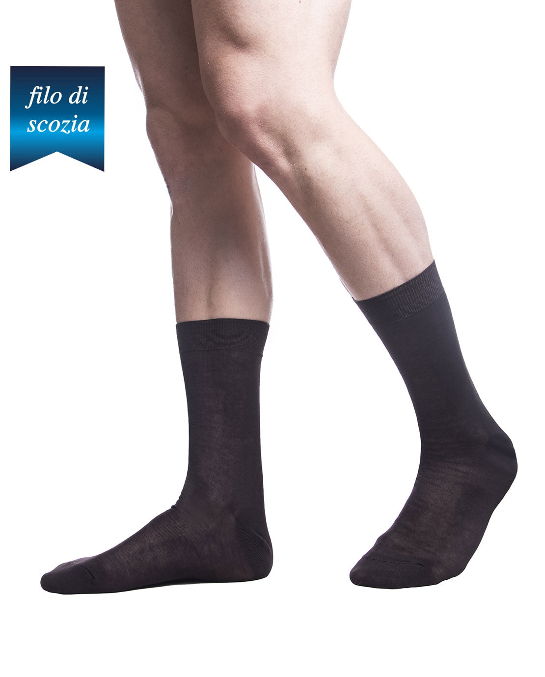 Calze Corte Uomo Cotone Filo di Scozia (6 Paia) - 8520 Poker