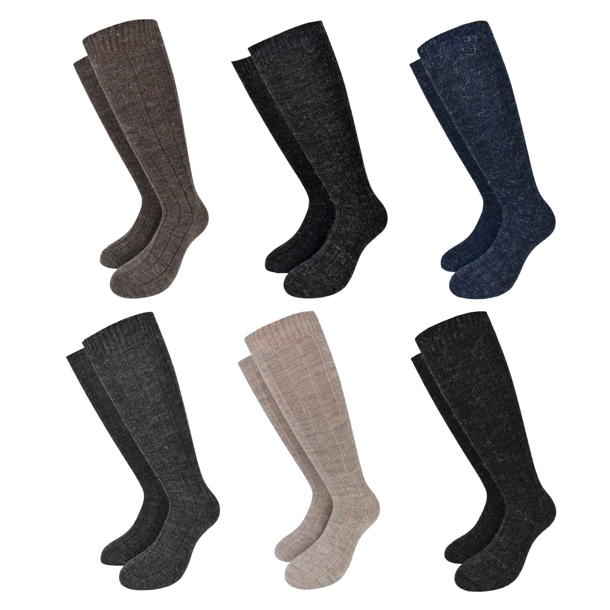 Calze da Uomo in Alpaca Invernali - Premium, Renato Balestra, Calde e Morbide - Made in Italy (Mod. 9473)