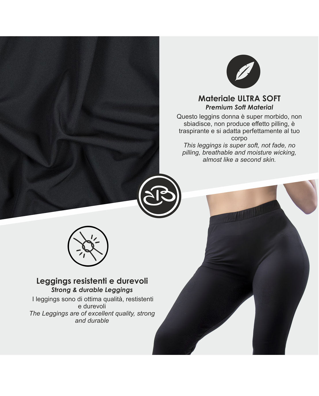 Leggings Estivi Donna a Zampa in Cotone Elasticizzato Renato Balestra- Angela5