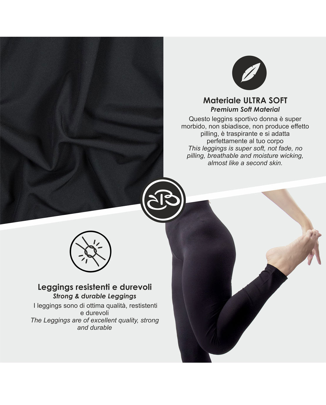Leggings Estivi Donna Cotone Elasticizzato Renato Balestra - ANGELA6