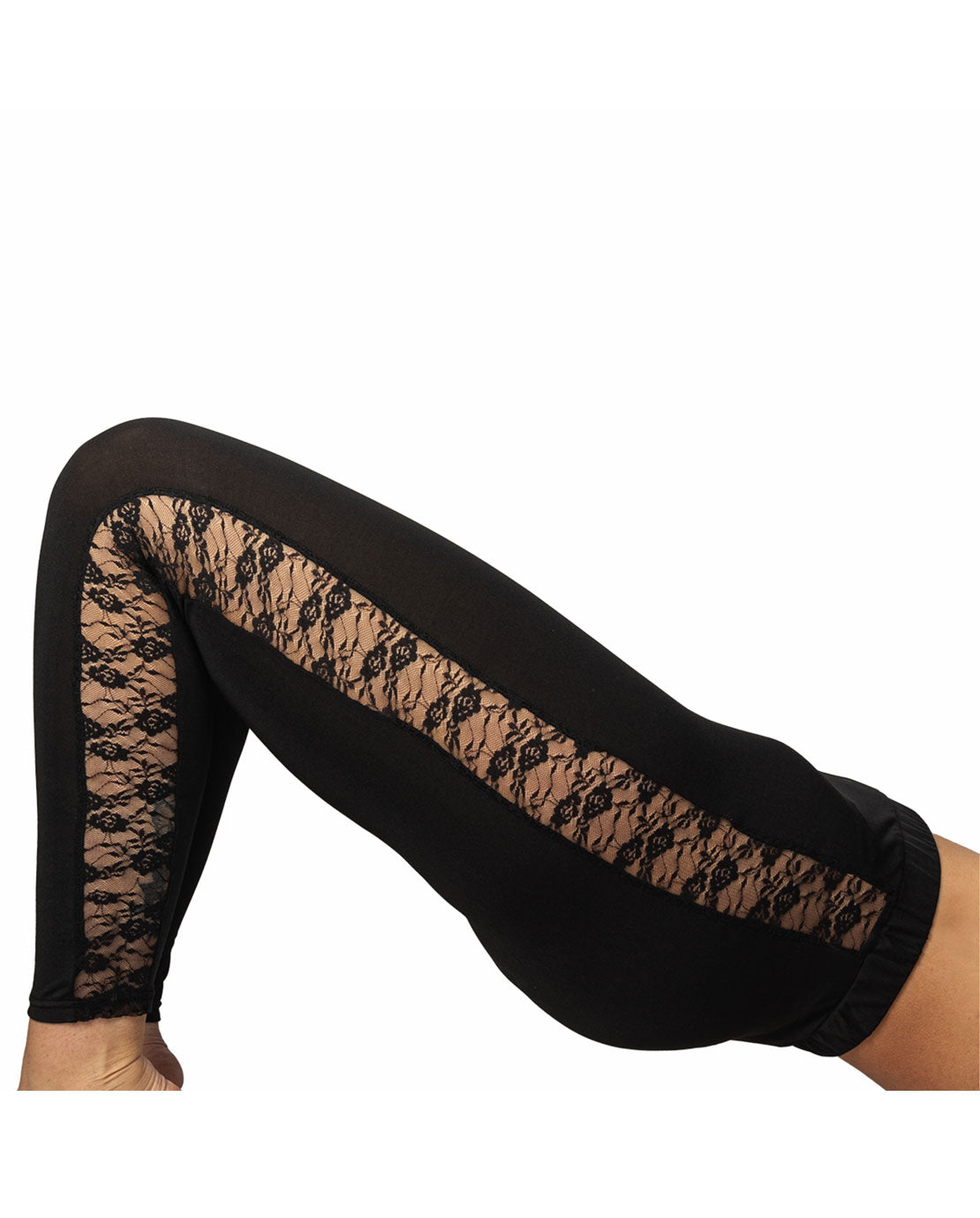Leggings Estivi Donna Elasticizzati con Pizzo a Contrasto Renato Balestra- Brigitte4