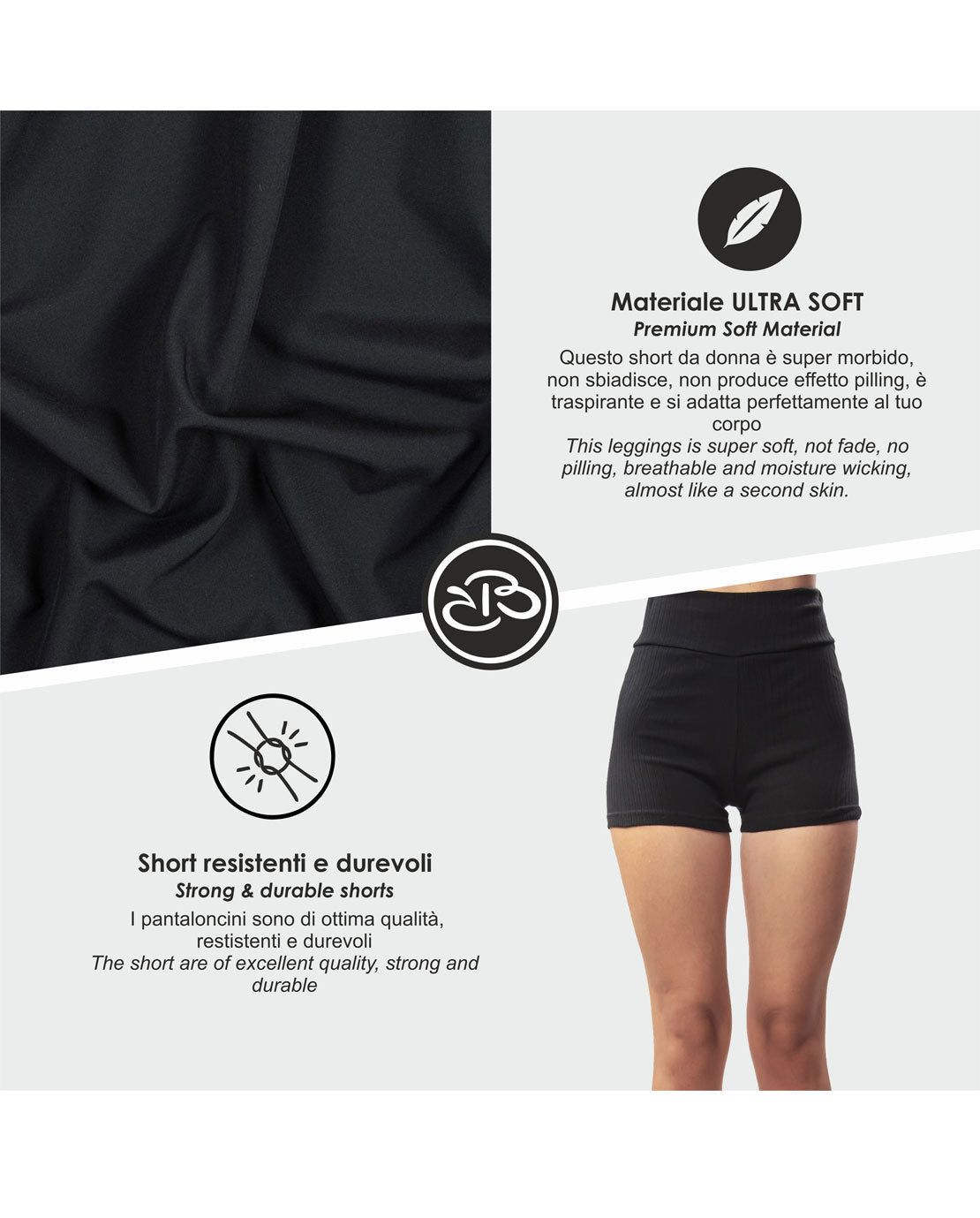 Pantaloncino Short Sportivo Elasticizzato in Cotone Renato Balestra- Pantshort2