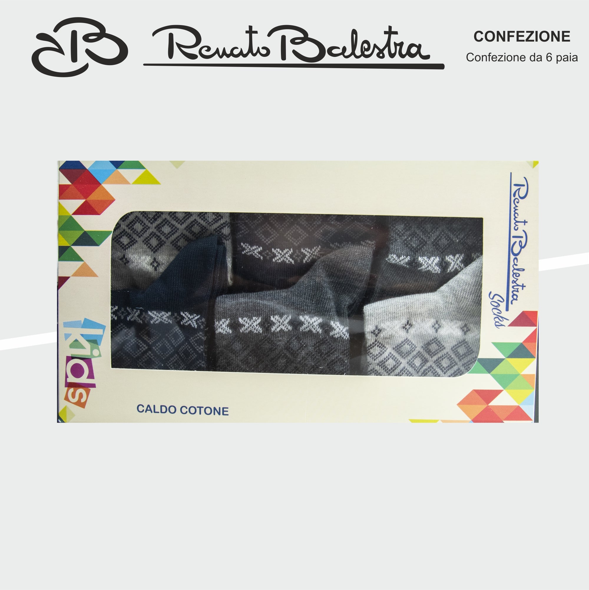 Calze Invernali Bambina Renato Balestra (6 Paia)- RB2L60 SALIMA