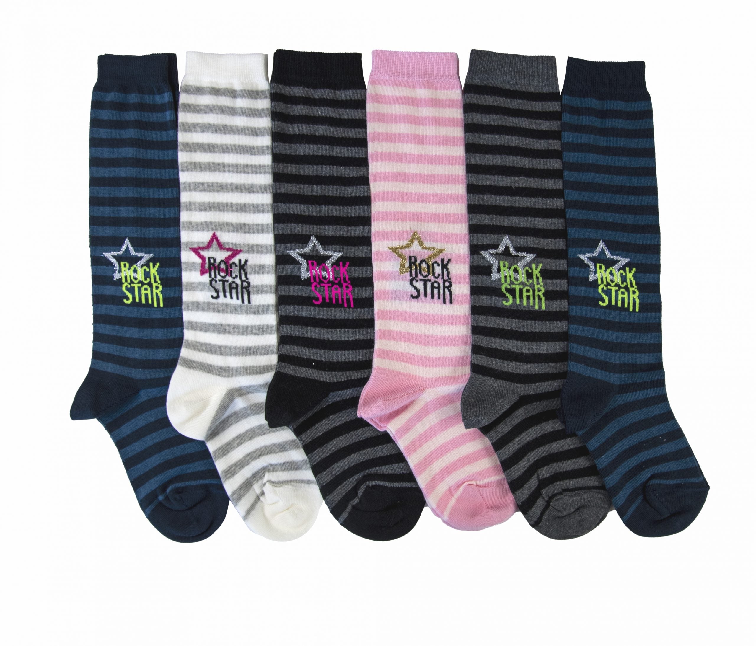 Calze Invernali Bambina Renato Balestra (6 Paia)- RBK77 ROCKSTAR