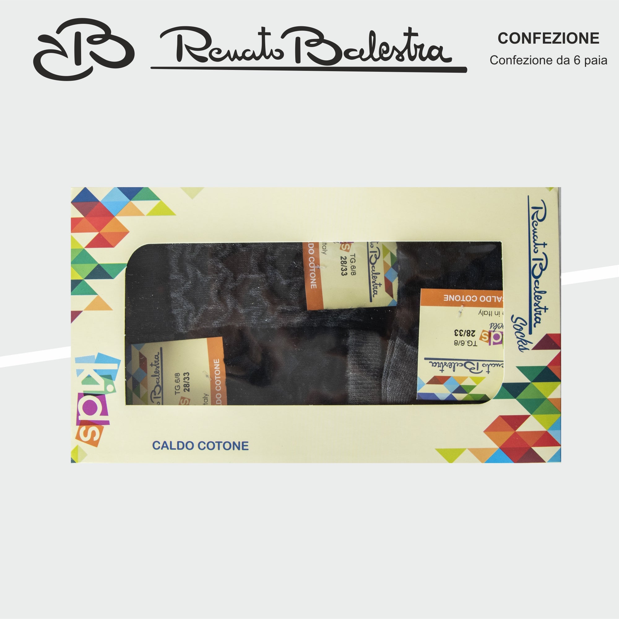 Calze Invernali Bambina Renato Balestra (6 Paia) - RB2K82 Patty