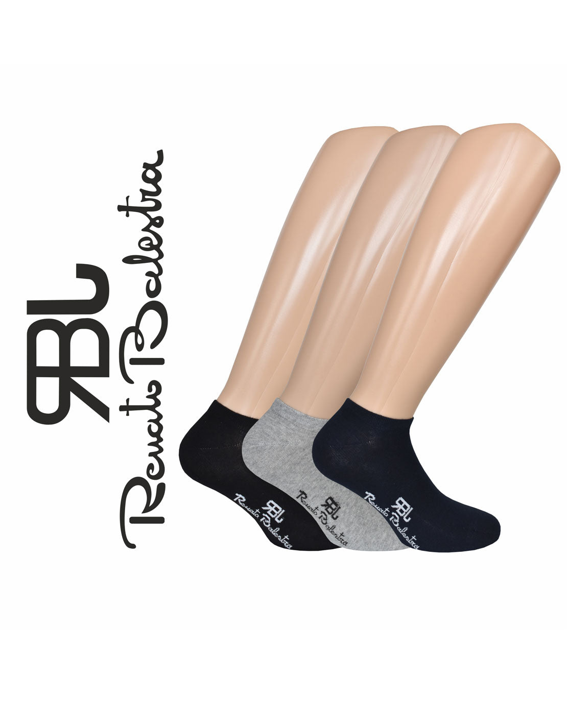 Fantasmini Unisex Cotone Antiscivolo RBJ (6 Paia) - RBJ6154
