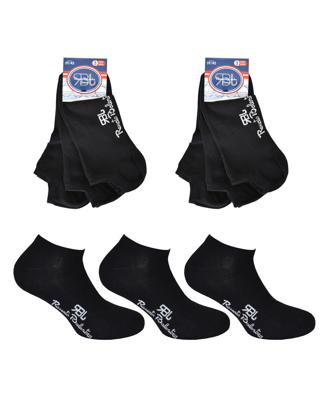 Fantasmini Unisex Cotone Antiscivolo RBJ (6 Paia) - RBJ6154