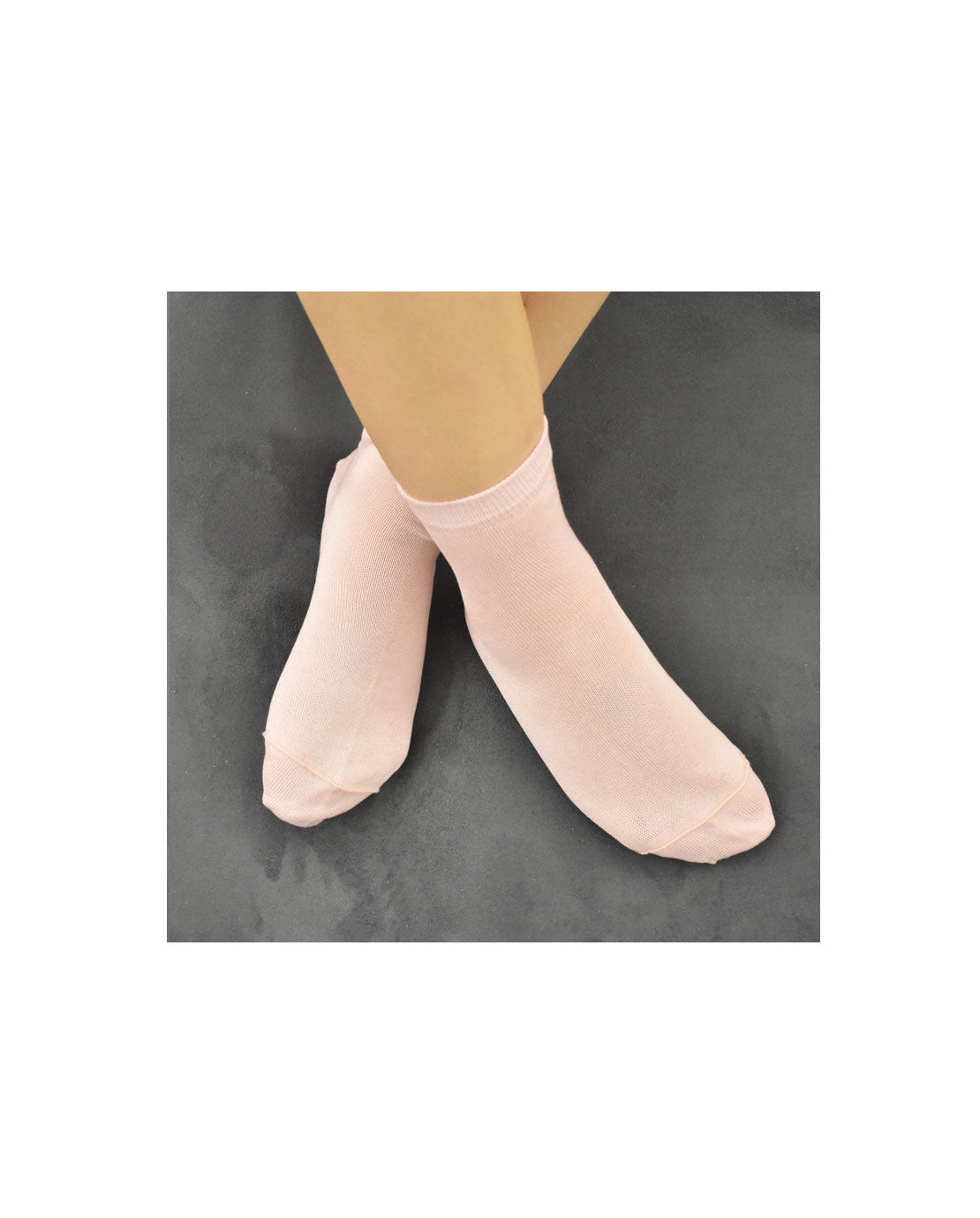 Calze Corte Bambina Filo Scozia (6 Paia)- 1672 Unito