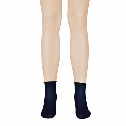 Calze Corte Donna Caviglia Senza Elastico Cotone Estive Assortite (6 Paia) - RB3762 Vicky-1