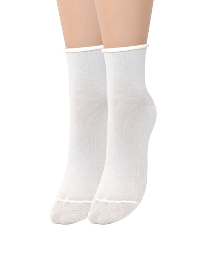 Calze Corte Unisex Cotone Estive Senza Elastico - 3762 Vicky