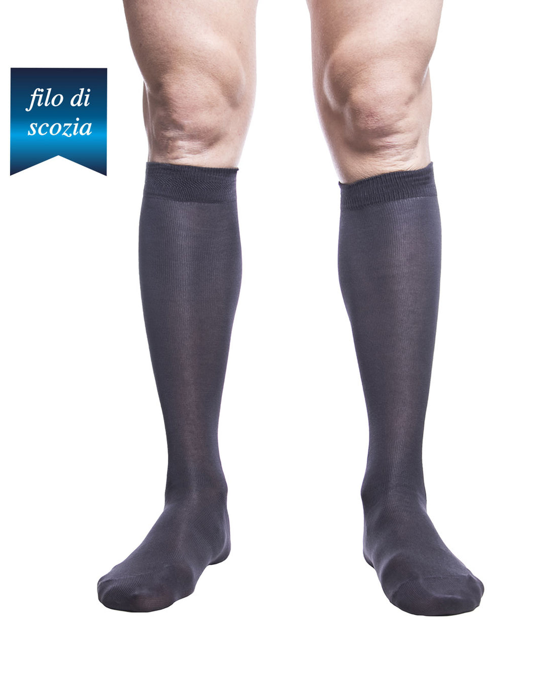 Calze Lunghe Uomo Cotone Mercerizzato (6 paia) - 4191 Grafic