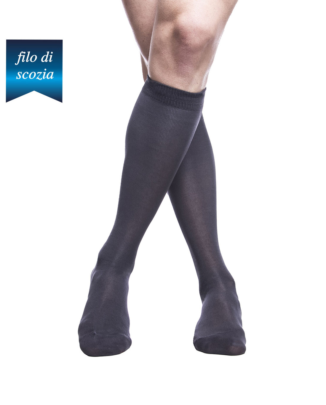 Calze Lunghe Uomo Cotone Mercerizzato (6 paia) - 4191 Grafic