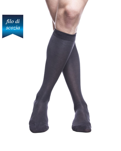 Calze Lunghe Uomo Cotone Mercerizzato (6 paia) - 4191 Grafic