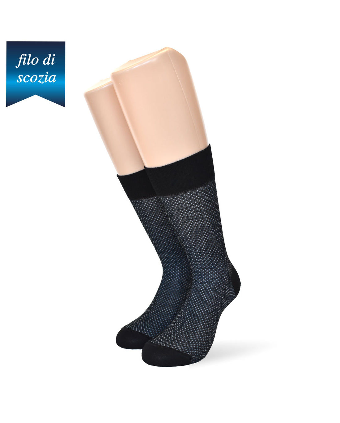 Calze Corte Uomo Micropois Filo Scozia (6 paia) - 4780 Ghedi Classico
