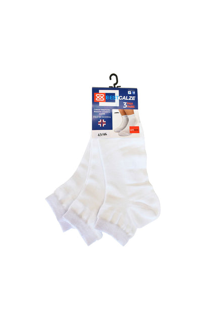 Calze Corte Unisex Filo Scozia Nido d&