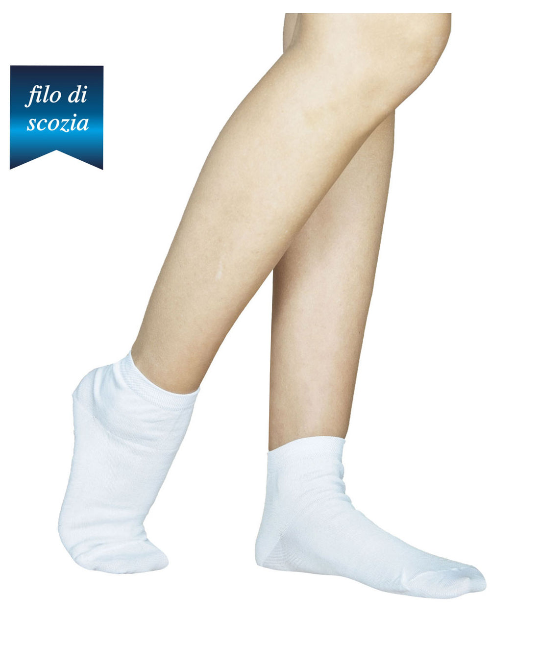 Calze Corte Donna Maglia Rasata Filo Scozia (6 paia) - 5CA18 Spirit DONNA