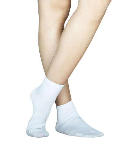 Calze Corte Donna Maglia Rasata Filo Scozia (6 paia) - 5CA18 Spirit DONNA