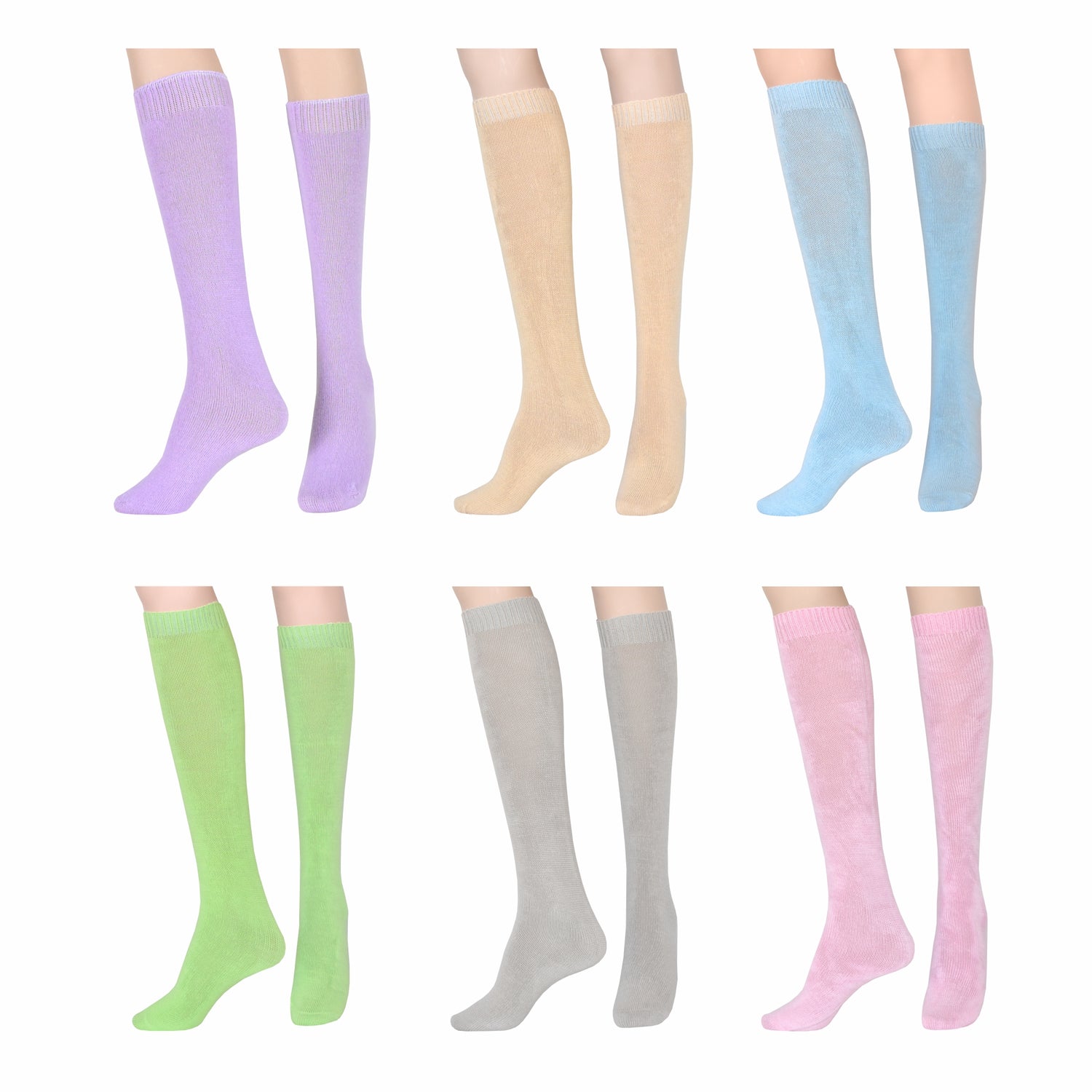 Calze Lunghe Morbide e Calde (6 Paia)- 8091 Valery