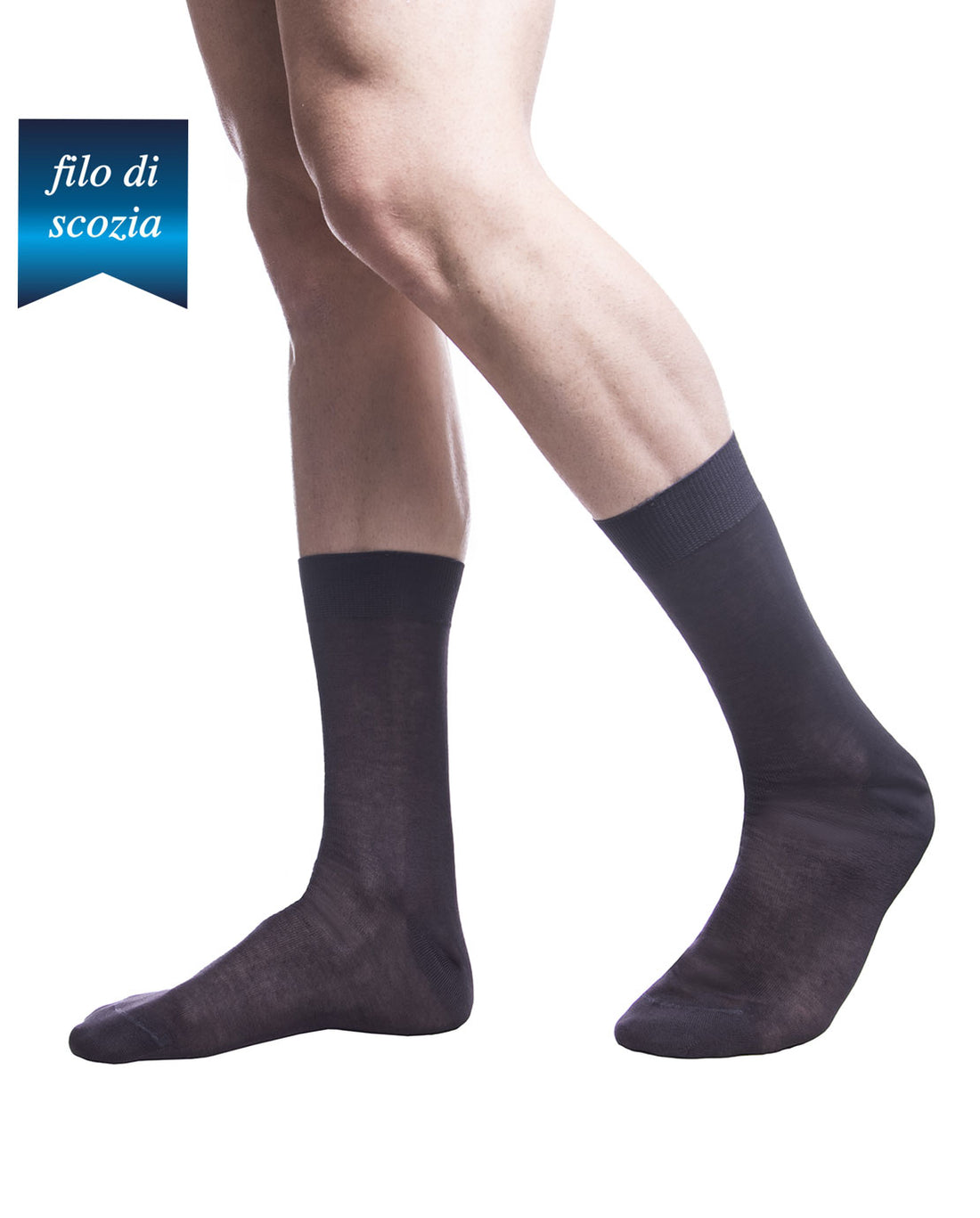 Calze Corte Uomo Cotone Filo di Scozia (6 Paia) - 8520 Poker