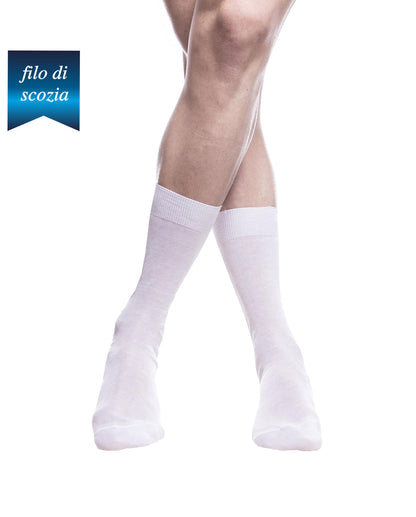 Calze Corte Uomo Cotone Filo di Scozia (6 Paia) - 8520 Poker