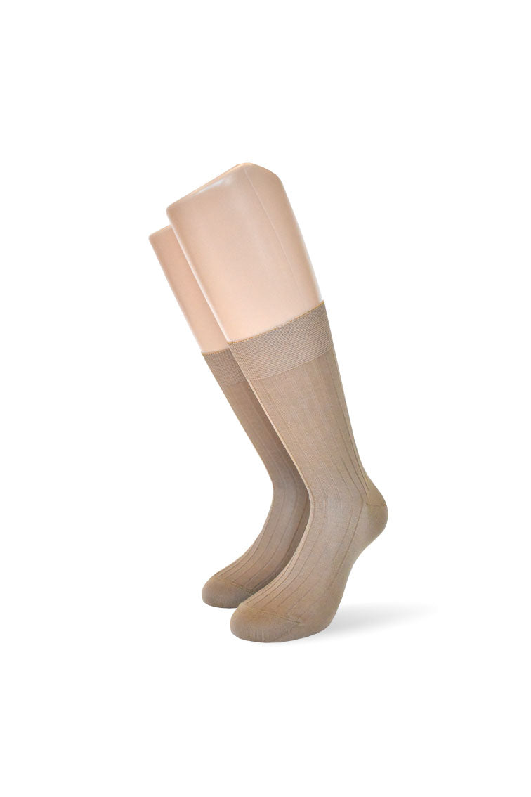 Calze Corte Uomo Costine Filo Scozia (6 Paia) - 8554 Sistro