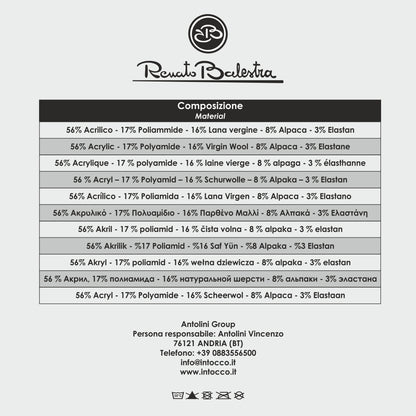 Calze da Uomo in Alpaca Invernali - Premium, Renato Balestra, Calde e Morbide - Made in Italy (Mod. 9473)