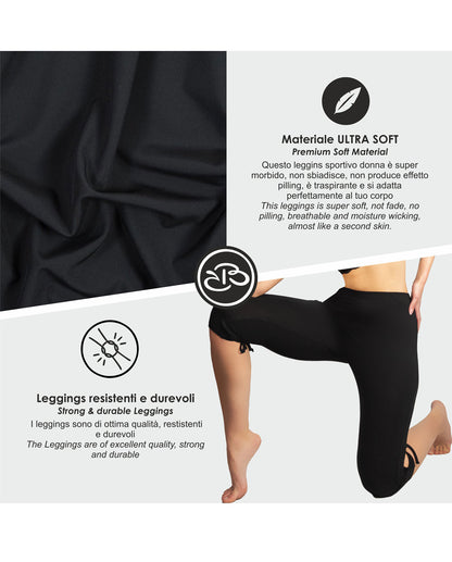 Leggings Estivi Donna Elasticizzati in Viscosa Renato Balestra- Barbara1