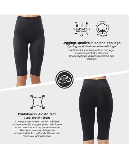 Pantaloncino Sportivo Elasticizzato in Cotone Renato Balestra- Monica3