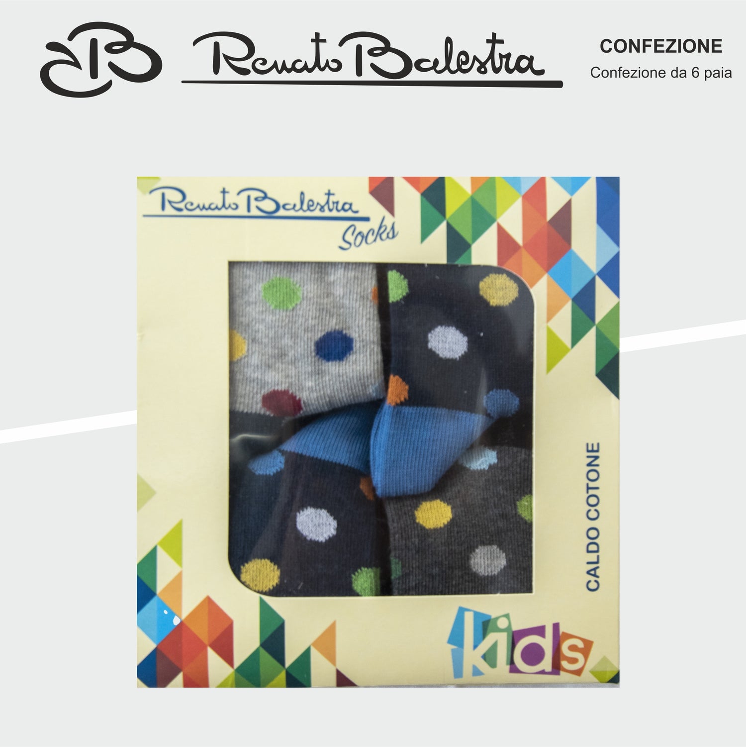 Calze Invernali Bambino Renato Balestra (6 Paia)- 2K28/2K49 TWISTER