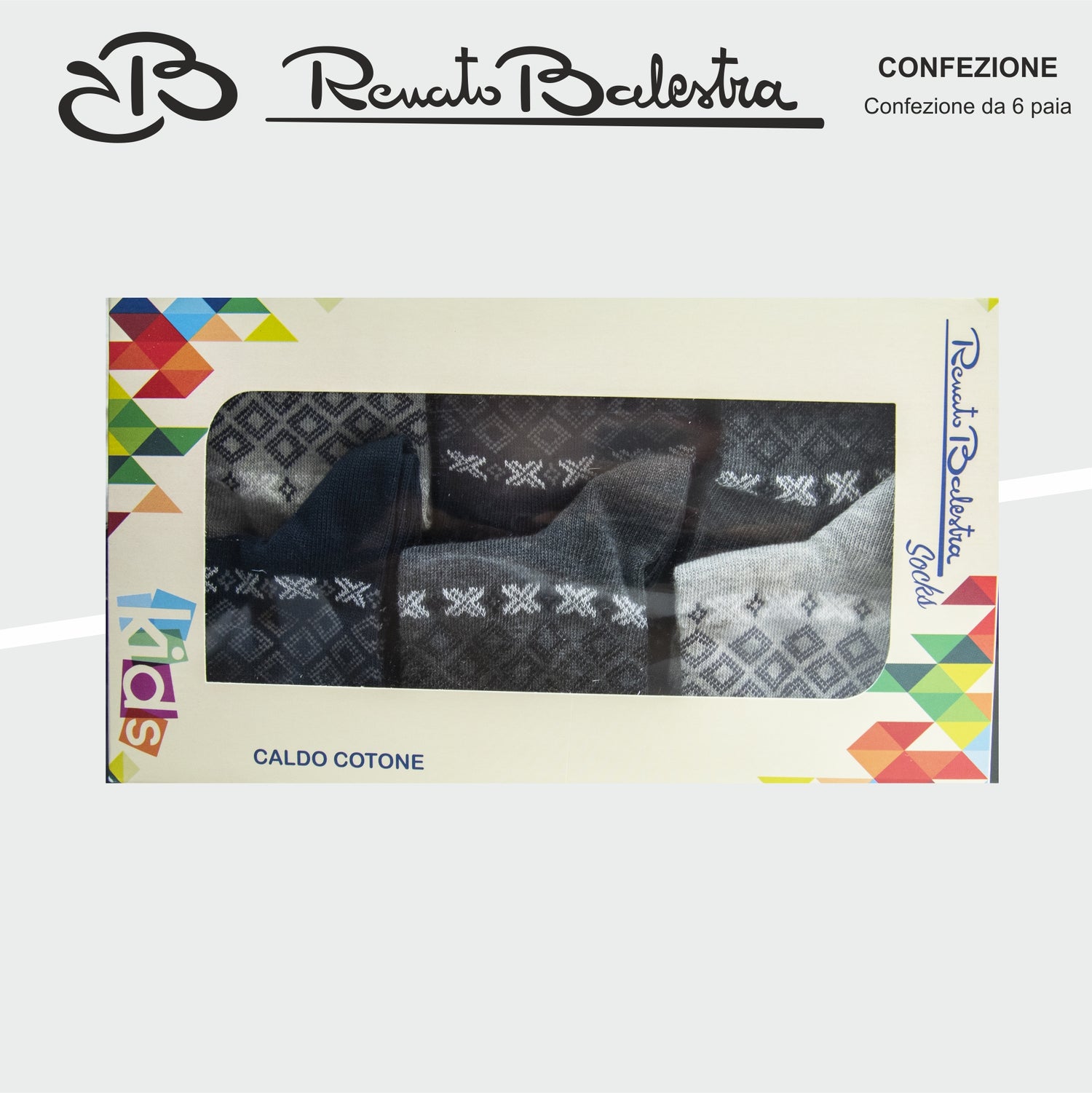 Calze Invernali Bambina Renato Balestra (6 Paia)- RB2L60 SALIMA
