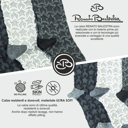 Calze Invernali Bambina Renato Balestra (6 Paia) - RB2K82 Patty