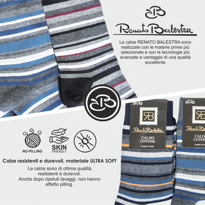 Calze Invernali Uomo Classiche Renato Balestra (6 Paia)