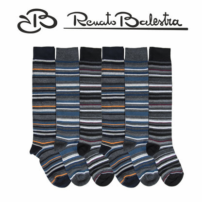 Calze Invernali Renato Balestra Uomo Fantasia Tartan Alte (6 Paia)